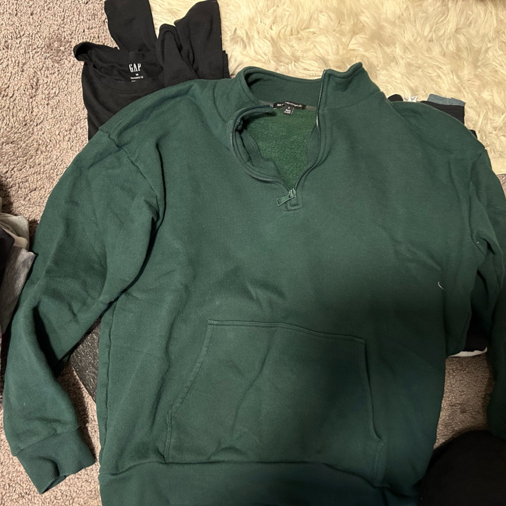 Beyond Yoga Quarter-Zip Pullover